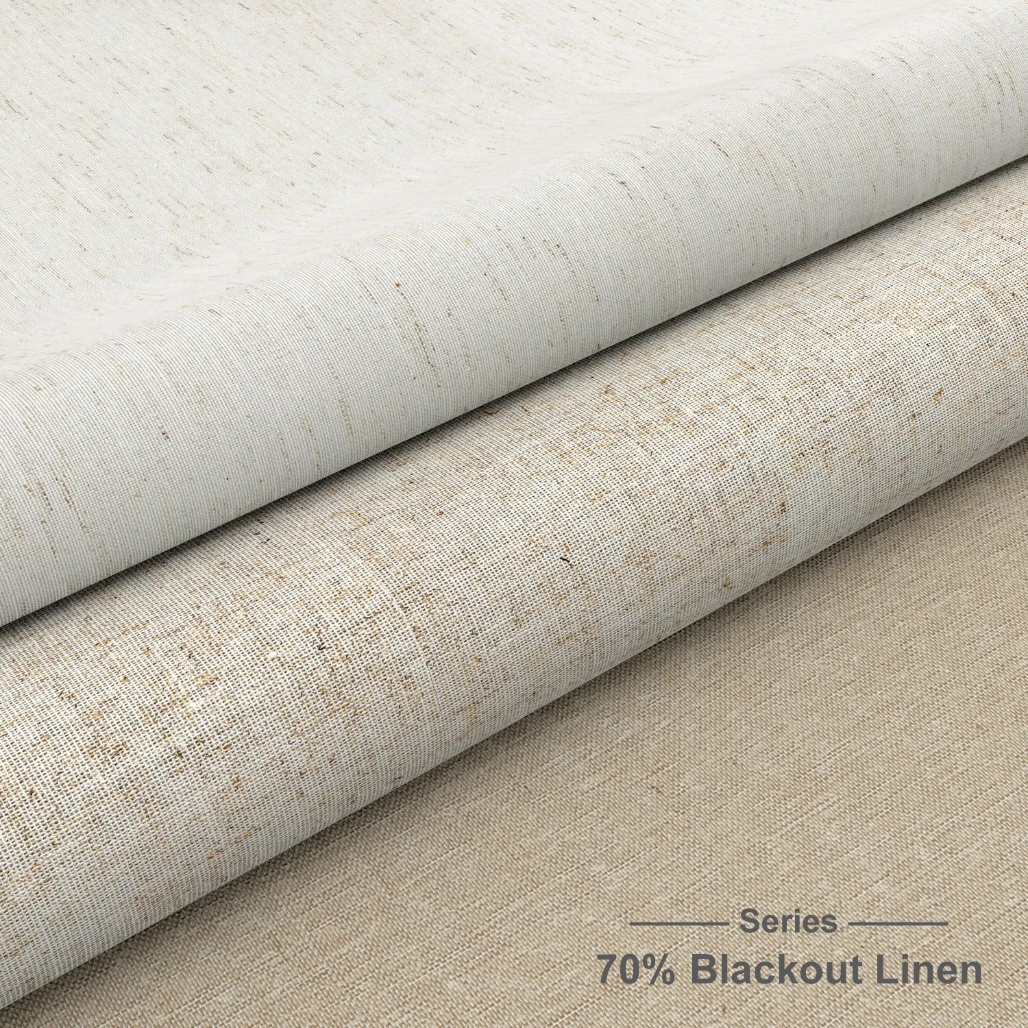 Bringnox Motorized Blinds Light Filtering Fabric Swatch