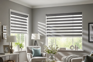 No-Drill Zebra Shades: Style Without the Drill