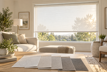 Comparing the best UV-blocking roller shades in sunlight