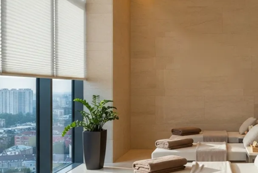 Cellular shades have been beautifully developed, featuring intelligent designs, contemporary colors and sustainable fabrics. 