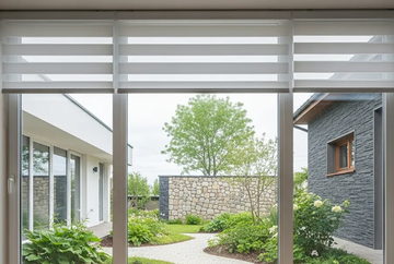 Zebra Blinds for Sliding Doors