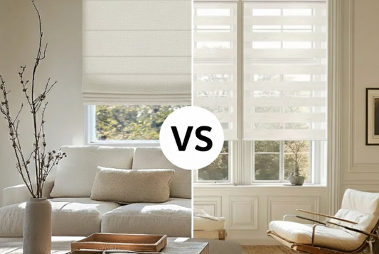 Zebra Blinds vs Roman Blinds