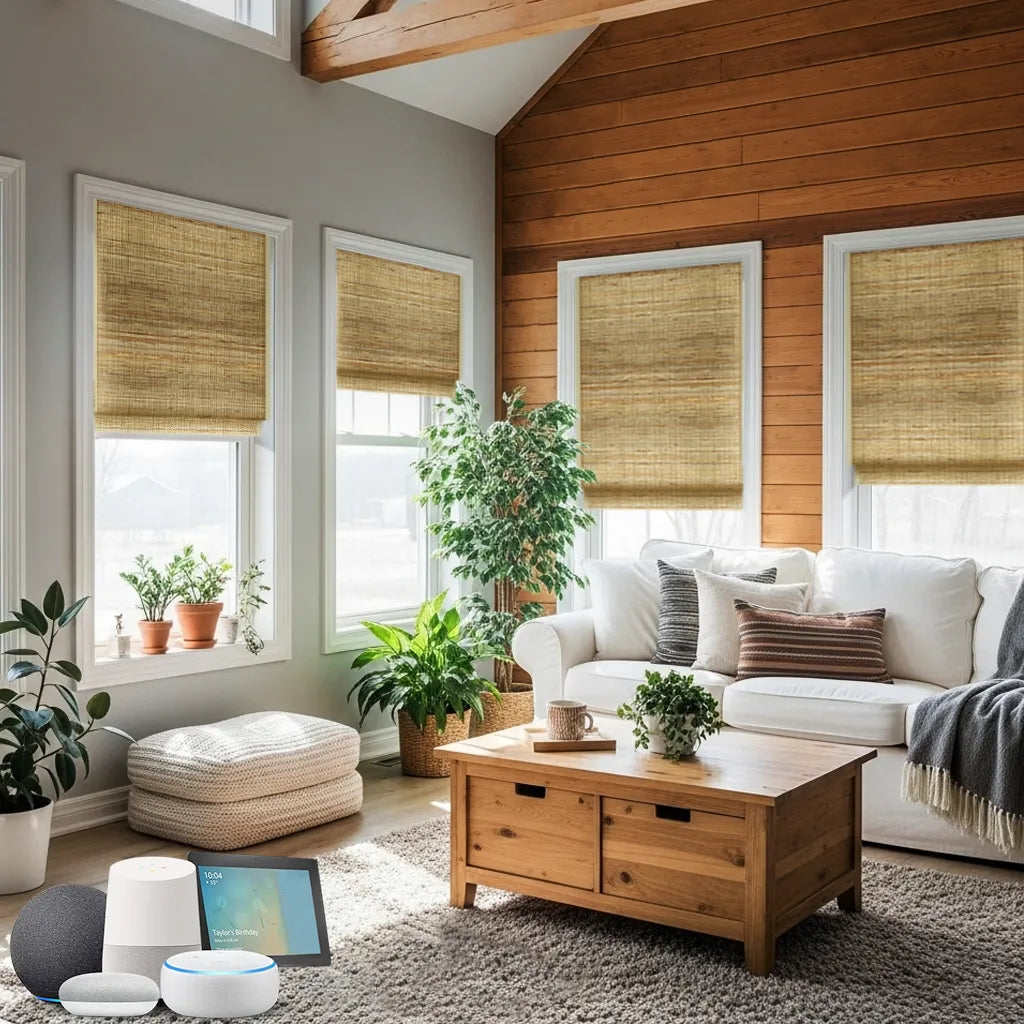 bringnox woven wood shades