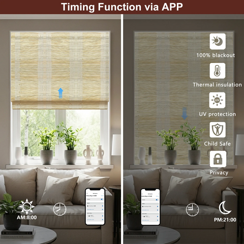 bringnox woven wood shades