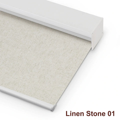 Bringnox motorized shades linen