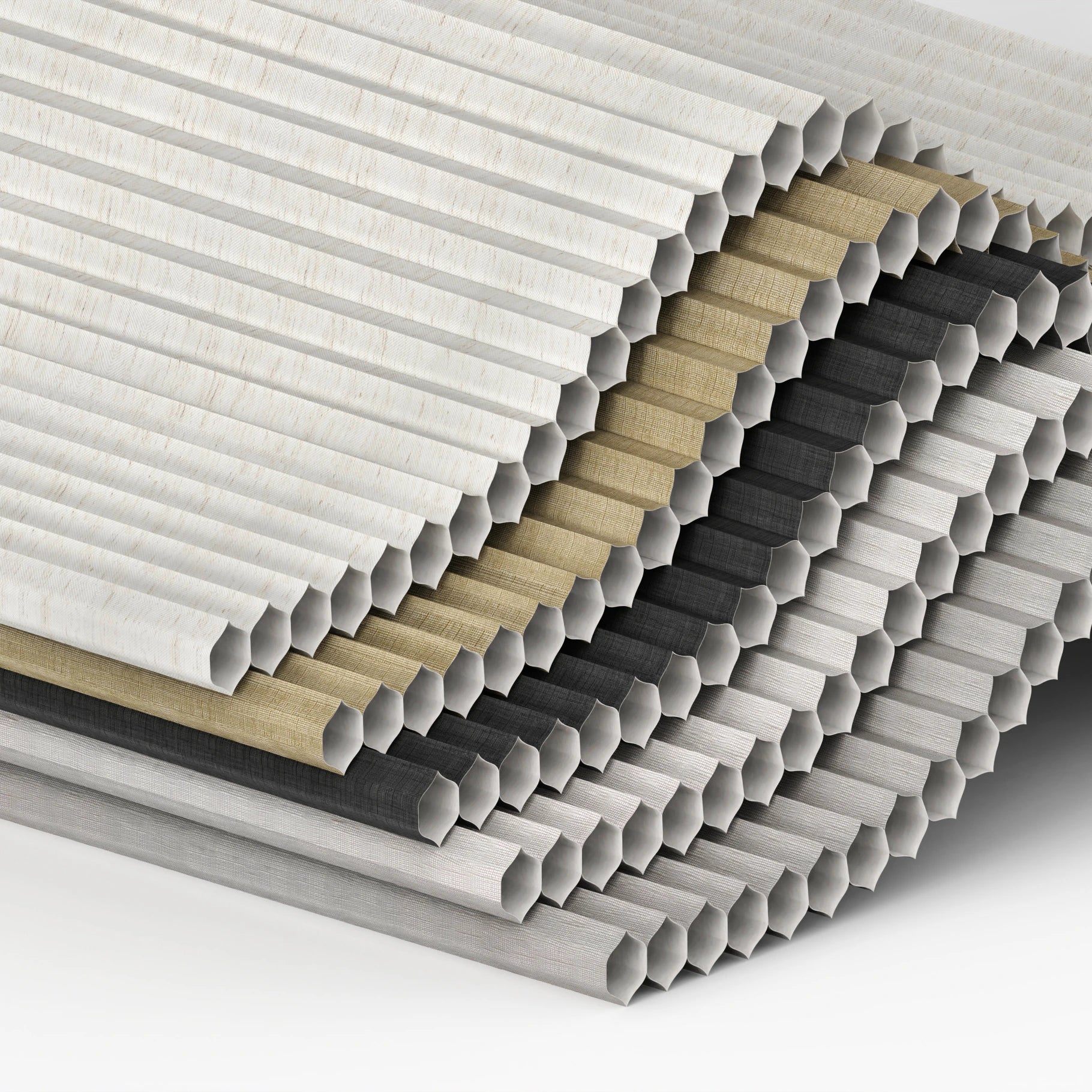 Bringnox Motorized Blinds Cellular Fabric Swatch Prestige