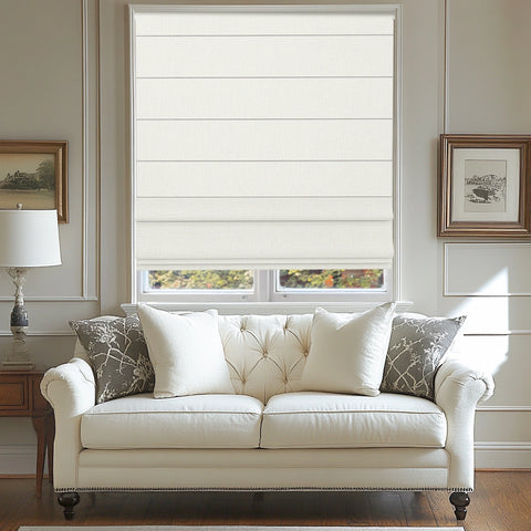 Bringnox 100% Blackout Motorized Roman Shades Safari