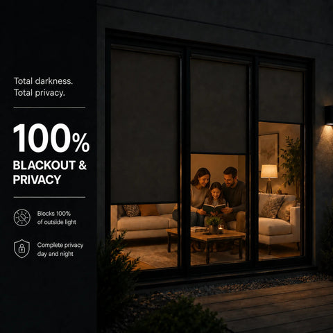 Bringnox 10-18 Inch Small Window Motorized Roller Shades 100% Blackout