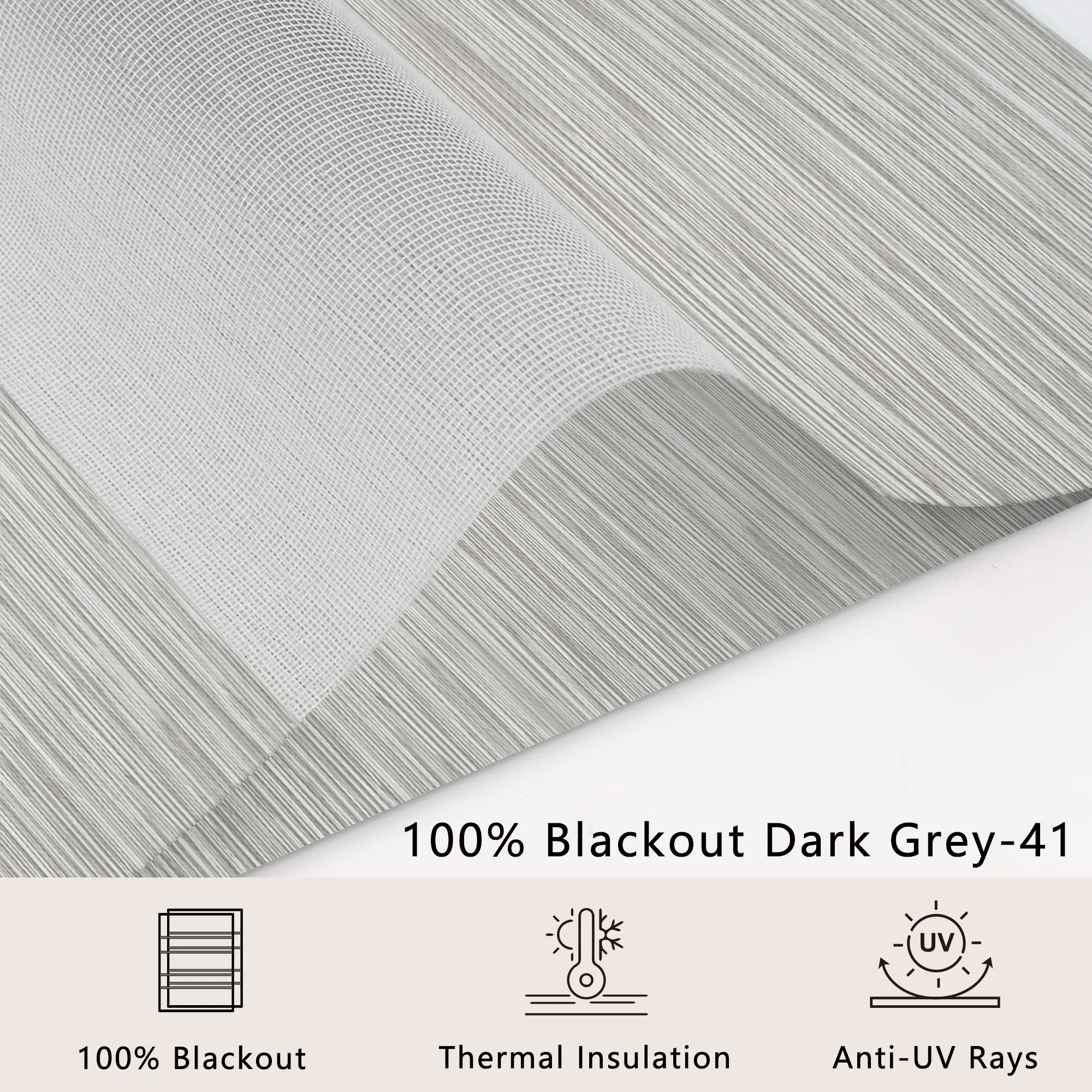 100% Blackout Dark Grey-41