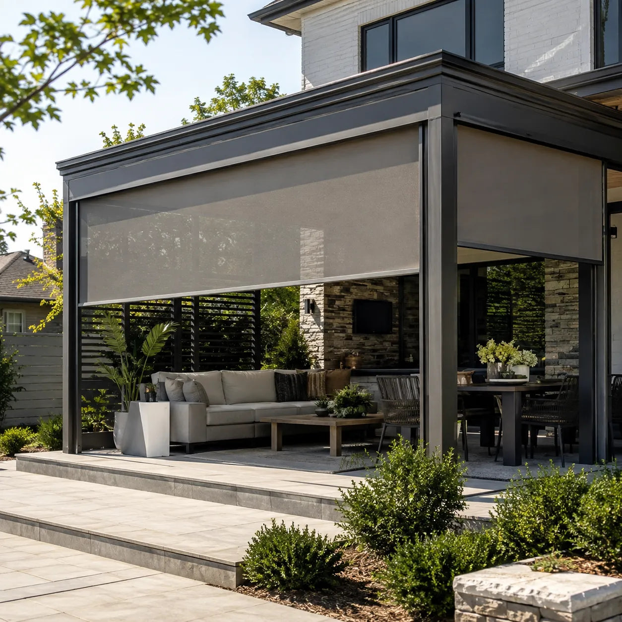 How to Choose the Right Outdoor Window & Patio Treatments?