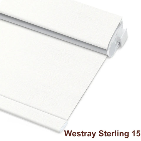 Bringnox No Drill Motorized Roller Shades 100% Blackout Westray