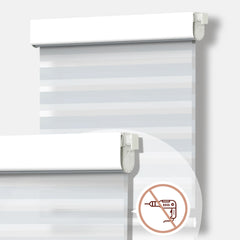 bringnox no drill zebra shades