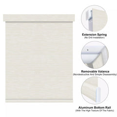 Bringnox No Drill Motorized Roller Shades Details