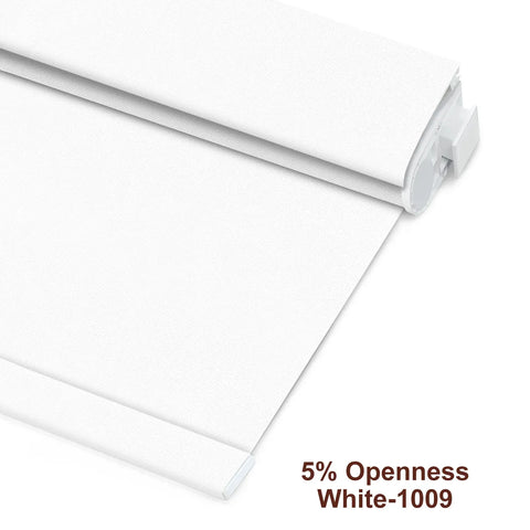 Bringnox No Drill Motorized Roller Shades 1%/3%/5% Openness Aventus