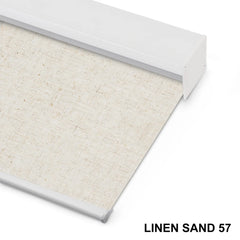Bringnox Motorized Light Filtering Roller Shades 70% Blackout Linen