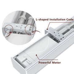Bringnox Light Filtering Motorized Roman Shades Safari