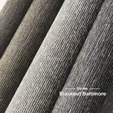 Bringnox Motorized Blinds 100% Blackout Fabric Swatch