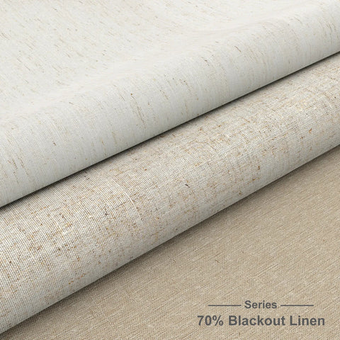 Bringnox Motorized Blinds Light Filtering Fabric Swatch