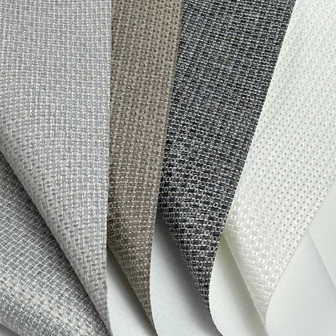 Light Filtering Motorized Roman Shades Woven