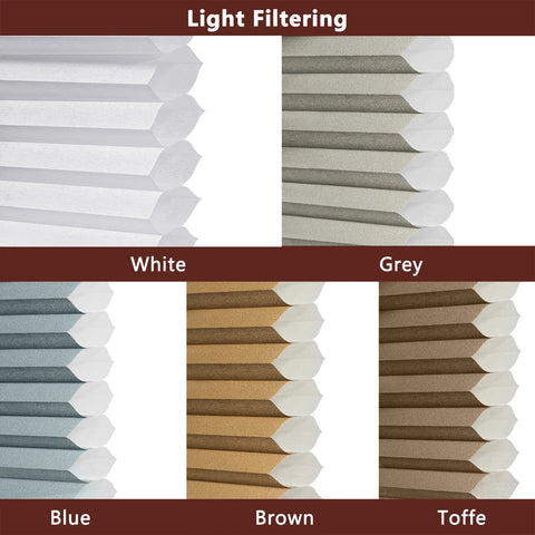 Bringnox Light Filtering Cellular Shades