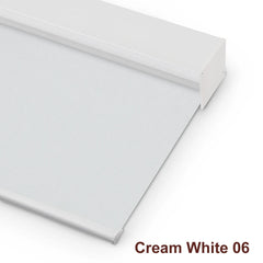 Bringnox Motorized Roller Shades 100% Blackout Cream