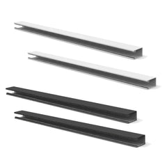Bringnox Side Rail Track For Blackout Roller Shades