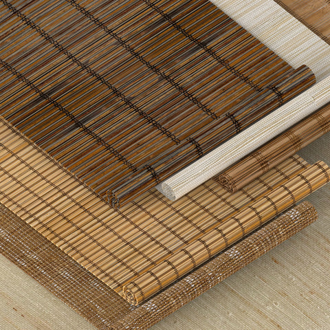Bringnox Bamboo Woven Wood Motorized Blinds Fabric Swatch