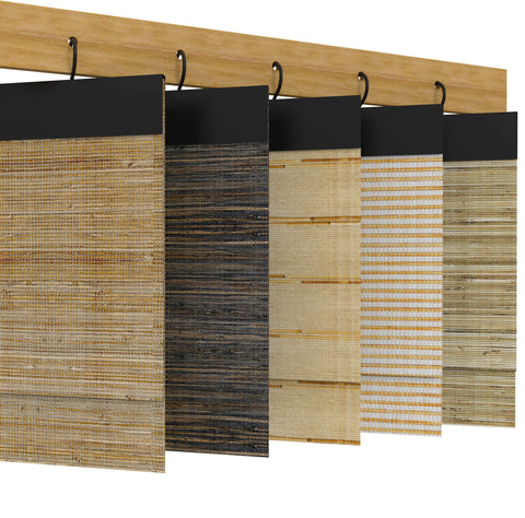 Bringnox Bareloom Woven Wood Motorized Blinds Fabric Swatch