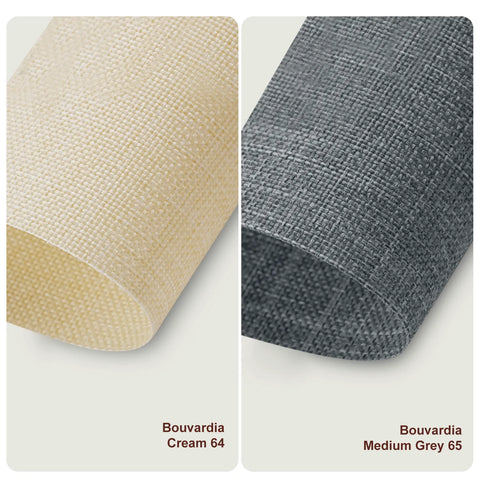 Bringnox Motorized Light Filtering Roller Shades 70% Blackout Bouvardia