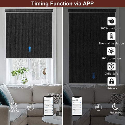motorized blinds phone