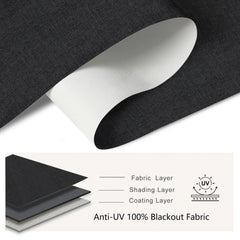 Bringnox Hardwired Motorized Roller Shades 100% Blackout Baltimore