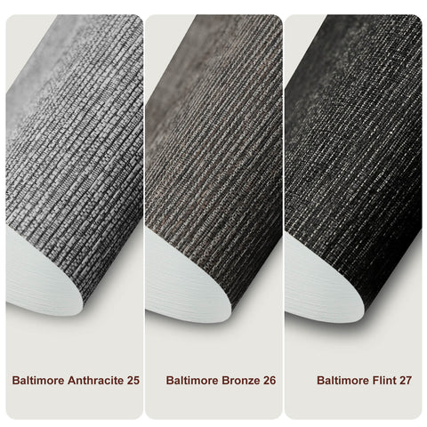 Bringnox Hardwired Motorized Roller Shades 100% Blackout Baltimore