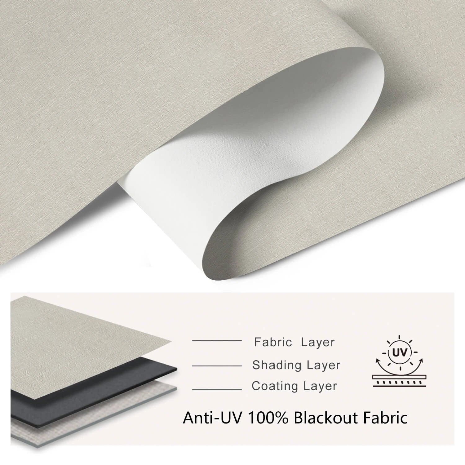 Bringnox Motorized Anti UV Roller Shades