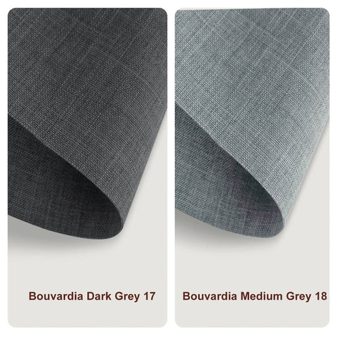 Bringnox Hardwired Motorized Roller Shades 100% Blackout Bouvardia