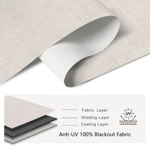 Bringnox Motorized Roller Shades 100% Blackout Vigor