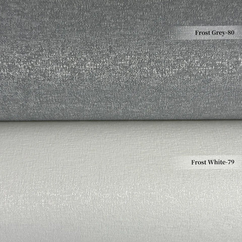 Bringnox Hardwired Motorized Light Filtering Roller Shades 70% Blackout Frost