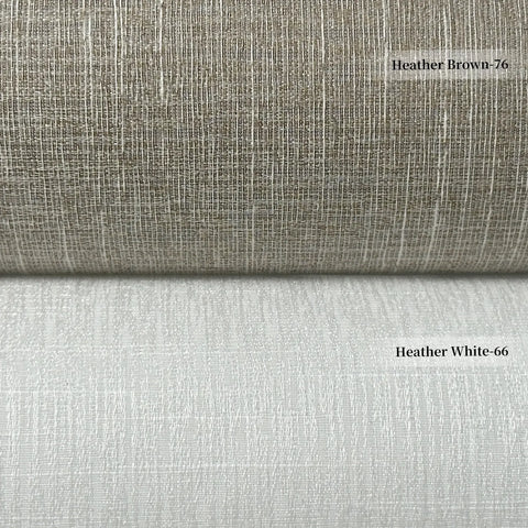 Bringnox No Drill Motorized Roller Shades 70% Blackout Heather