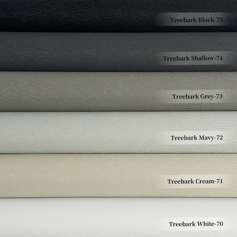 Bringnox Motorized Light Filtering Roller Shades 70% Blackout Treebark