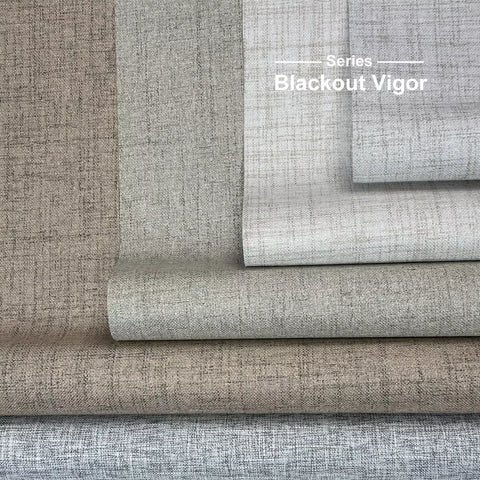 Bringnox Motorized Blinds 100% Blackout Fabric Swatch