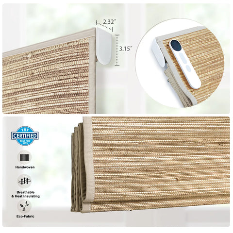 Bringnox woven wood shades