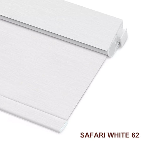 Bringnox No Drill Motorized Roller Shades 70% Blackout Safari