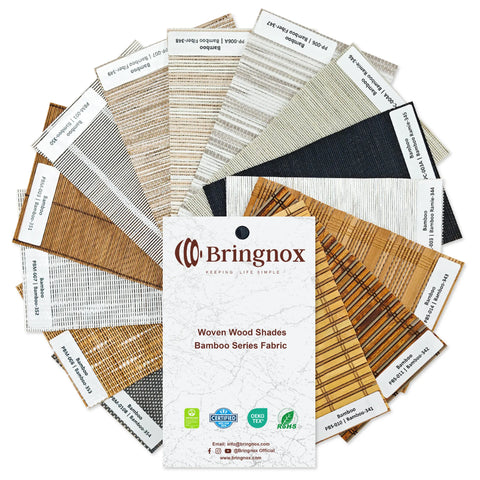 woven shades fabric samples