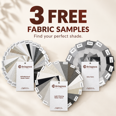 Free Fabric Swatches (Pick Any 3) - Bringnox Motorized Blinds