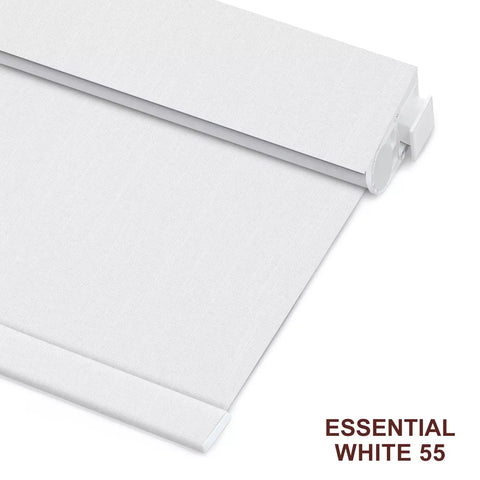 Bringnox No Drill Motorized Roller Shades 70% Blackout Essential