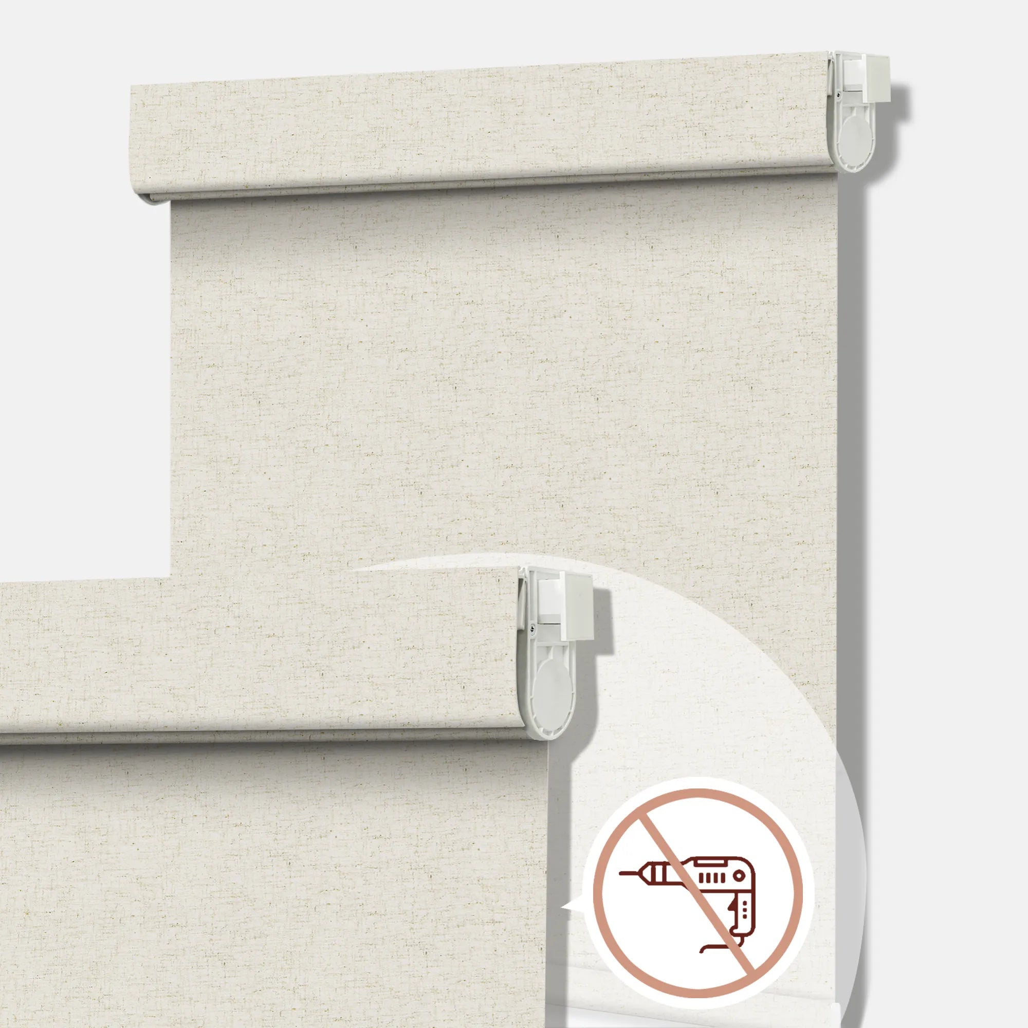 bringnox no drill blinds