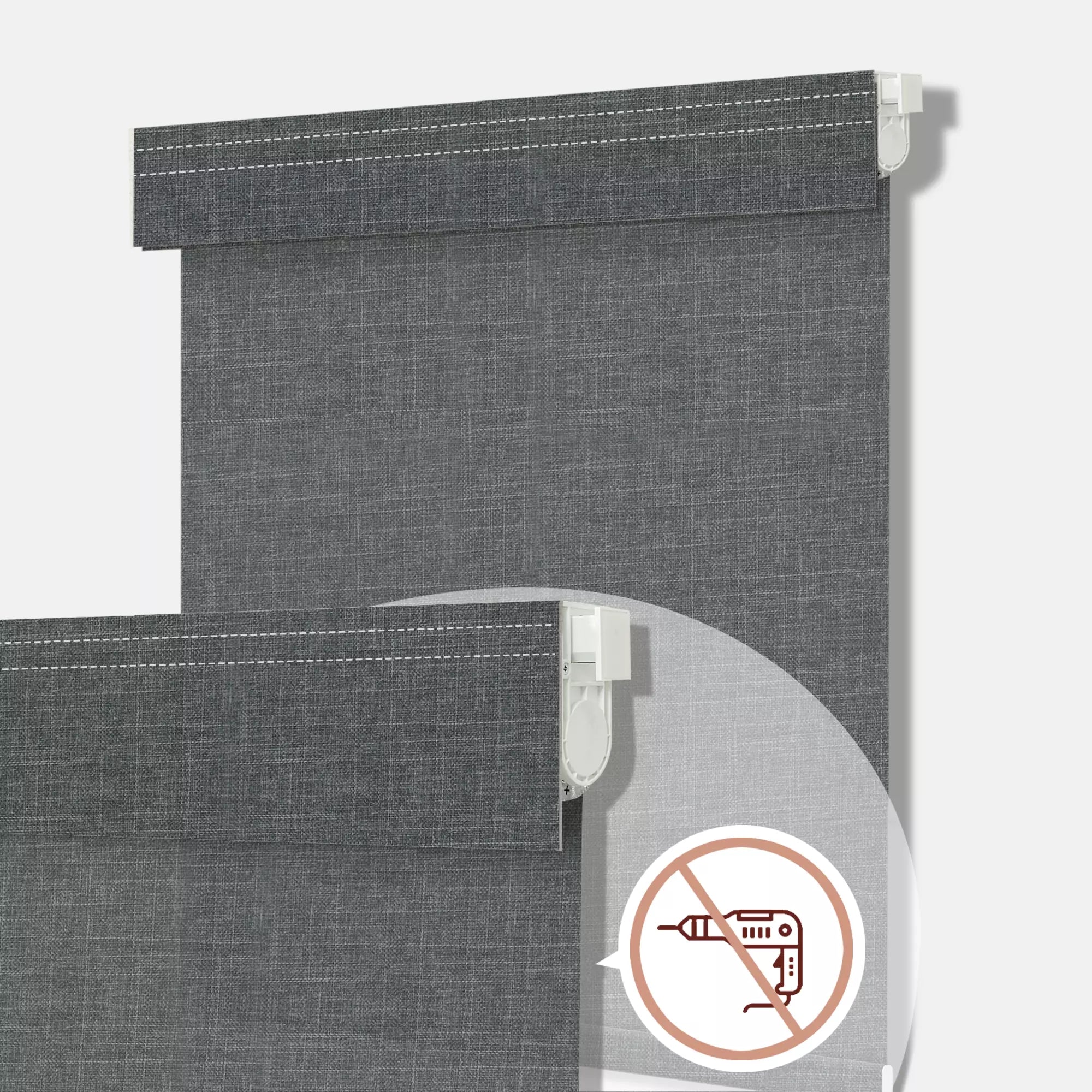 no drill blinds