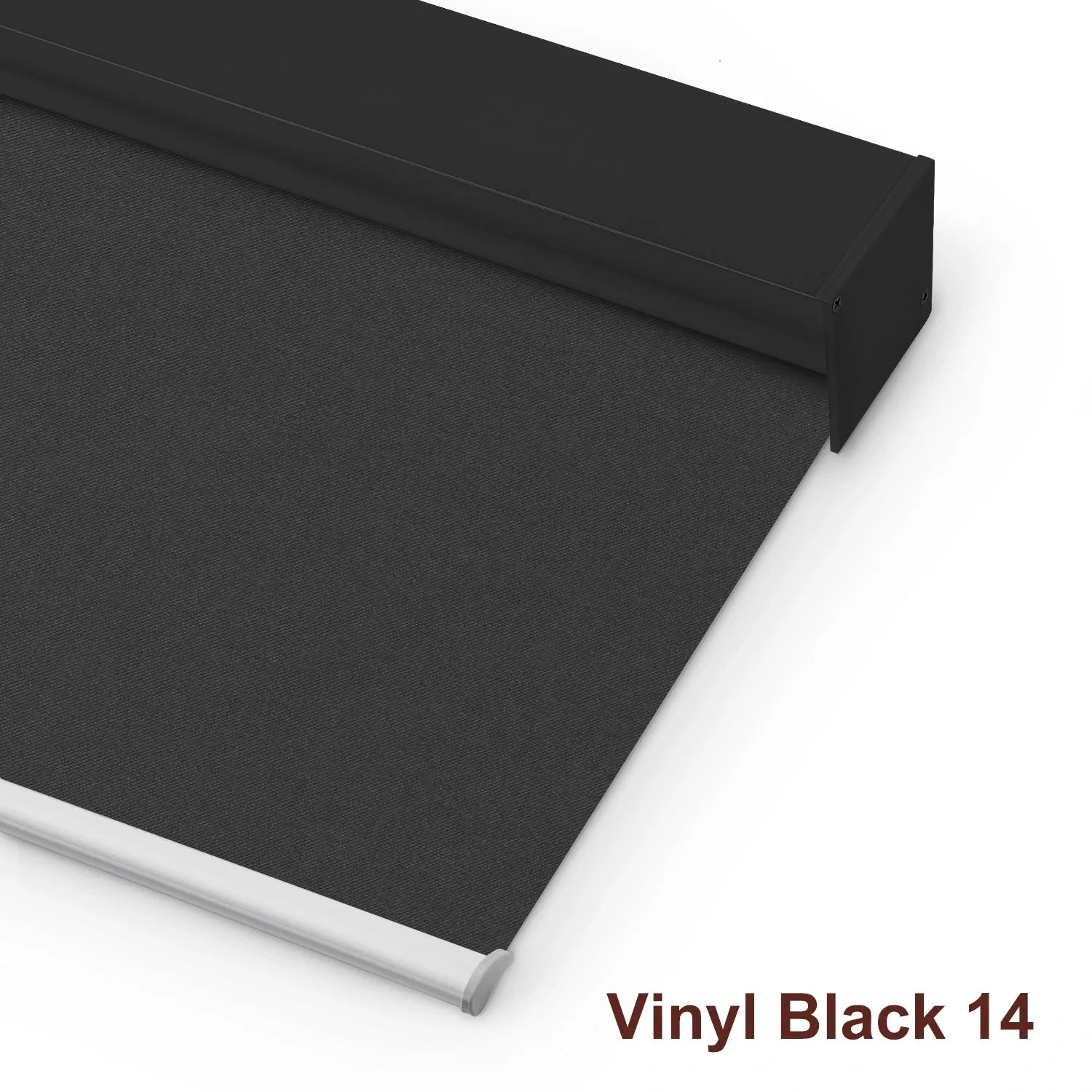 blackout motorized shades black