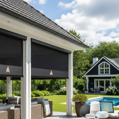 Bringnox Motorized Outdoor Shades 5% Openness