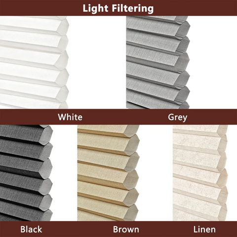 Bringnox Light Filtering Motorized Cellular Shades Prestige